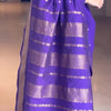 Divine Purple Soft Silk Saree With Propinquity Blouse Piece