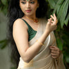 Pretty Beige Soft Silk Saree With Surpassing Blouse Piece
