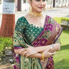Enamoring Purple Soft Silk Saree With Surreptitious Blouse Piece