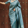 Desiring Rama Soft Silk Saree With Staggering Blouse Piece