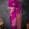 Designer Magenta Soft Silk Saree With Sensational Blouse Piece