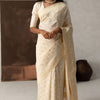 Mesmerising Beige Soft Silk Saree With Elegant Blouse Piece