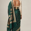 Splendorous Rama Soft Silk Saree With Radiant Blouse Piece