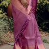 Susurrous Pink Soft Silk Saree With Panoply Blouse Piece