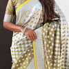 Scrumptious Mustard Soft Silk Saree With Mellifluous Blouse Piece