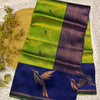 Prominent Green Soft Banarasi Silk Saree With Ineffable Blouse Piece