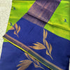 Prominent Green Soft Banarasi Silk Saree With Ineffable Blouse Piece