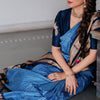 Sempiternal Blue Soft Silk Saree With Scrupulous Blouse Piece