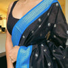 Desirable Black Soft Silk Saree With Desiring Blouse Piece
