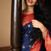 Phenomenal Navy Blue Soft Silk Saree With Deserving Blouse Piece