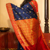 Phenomenal Navy Blue Soft Silk Saree With Deserving Blouse Piece