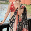 Amazing Black Soft Silk Saree With Staring Blouse Piece