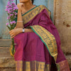 Classy Dark Pink Soft Silk Saree With Smart Blouse Piece
