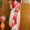Seraglio Beige Soft Silk Saree With Smashing Blouse Piece