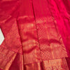 Scintilla Dark Pink Soft Banarasi Silk Saree With Panoply Blouse Piece