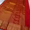 Enamoring Red Soft Banarasi Silk Saree With Magnetic Blouse Piece