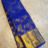 Mesmerising Royal Blue Soft Banarasi Silk Saree With Evocative Blouse Piece