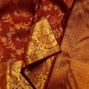 Glowing Wine Soft Banarasi Silk Saree With Quixotic Blouse Piece