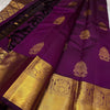 Transcendent Purple Soft Banarasi Silk Saree With Beguiling Blouse Piece