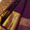 Transcendent Purple Soft Banarasi Silk Saree With Beguiling Blouse Piece
