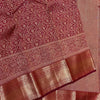 Inimitable Maroon Soft Banarasi Silk Saree With Exceptional Blouse Piece