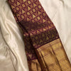 Magnetic Wine Soft Banarasi Silk Saree With Embellished Blouse Piece