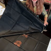 Gratifying Black Soft Banarasi Silk Saree With Intricate Blouse Piece