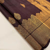 Ravishing Brown Soft Banarasi Silk Saree With Delightful Blouse Piece