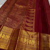 Pulsating Red Soft Banarasi Silk Saree With Conflate Blouse Piece