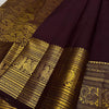 Panache Wine Soft Banarasi Silk Saree With Adorable Blouse Piece