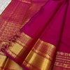 Stunning Dark Pink Soft Banarasi Silk Saree With Alluring Blouse Piece