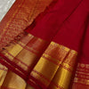 Cynosure Red Soft Banarasi Silk Saree With Marvellous Blouse Piece