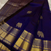 Brood Royal Blue Soft Banarasi Silk Saree With Magnificat Blouse Piece