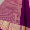 Alluring Purple Soft Banarasi Silk Saree With Exquisite Blouse Piece