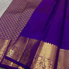 Gratifying Royal Blue Soft Banarasi Silk Saree With Marvellous Blouse Piece