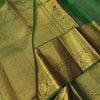 Divine Dark Green Soft Banarasi Silk Saree With Entrancing Blouse Piece