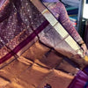 Vibrant Purple Soft Banarasi Silk Saree With Winsome Blouse Piece