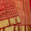 Divine Red Soft Banarasi Silk Saree With Trendy Blouse Piece