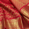 Divine Red Soft Banarasi Silk Saree With Trendy Blouse Piece