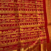 Entrancing Red Soft Banarasi Silk Saree With Divine Blouse Piece