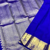 Charismatic Royal Blue Soft Banarasi Silk Saree With Pretty Blouse Piece