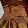 Bewitching Wine Soft Banarasi Silk Saree With Arresting Blouse Piece