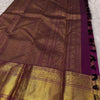Cynosure Purple Soft Banarasi Silk Saree With Sempiternal Blouse Piece