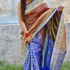 Adorning Wine Soft Silk Saree With Surpassing Blouse Piece