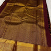 Aplomb Wine Soft Silk Saree With Vivacious Blouse Piece