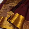 Aplomb Wine Soft Silk Saree With Vivacious Blouse Piece