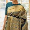 Opulent Dark Green Soft Silk Saree With Exemplary Blouse Piece