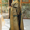 Opulent Dark Green Soft Silk Saree With Exemplary Blouse Piece