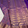 Surpassing Purple Soft Banarasi Silk Saree With Luxuriant Blouse Piece