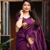 Fairytale Purple Soft Silk Saree With Comely Blouse Piece